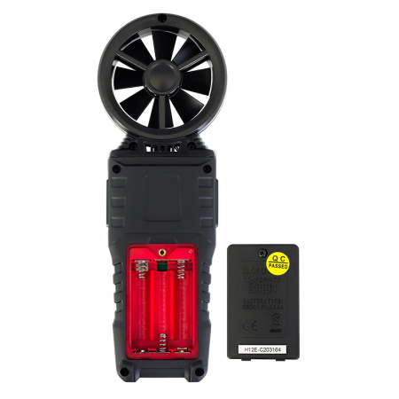 Цифровой анемометр Ermenrich Seek DN30, черный купить по низкой цене | МАКСПРОФИТ