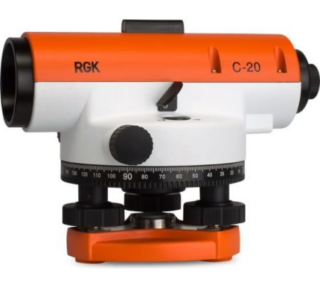 Оптический нивелир RGK С-20 купить по низкой цене | МАКСПРОФИТ