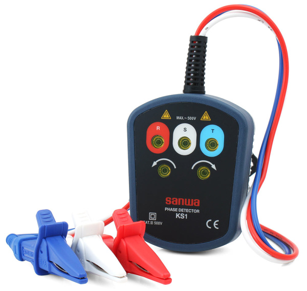 Индикатор чередования фаз Sanwa KS1 купить по низкой цене | МАКСПРОФИТ