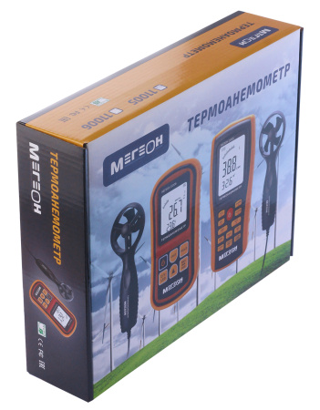 Термоанемометр с выносным датчиком МЕГЕОН 11005 купить по низкой цене | МАКСПРОФИТ