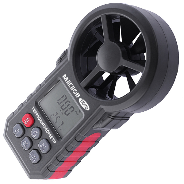 Цифровой термоанемометр МЕГЕОН 11070 с Bluetooth купить по низкой цене | МАКСПРОФИТ