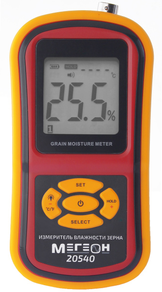 Измеритель влажности зерна (влагомер) МЕГЕОН 20540 купить по низкой цене | МАКСПРОФИТ