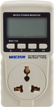 Ваттметр МЕГЕОН 71010 купить по низкой цене | МАКСПРОФИТ